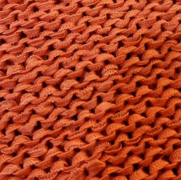 Slouchy Bohemian 3/4 sleeve cable knit oversized sweater - Picture 6 of 7